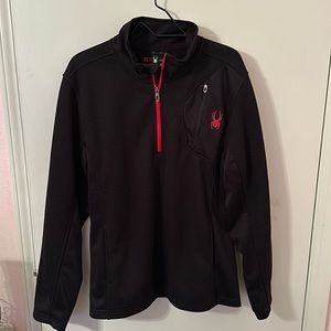 Spyder Men's Large Boundless Half Zipper Pullover Sweater